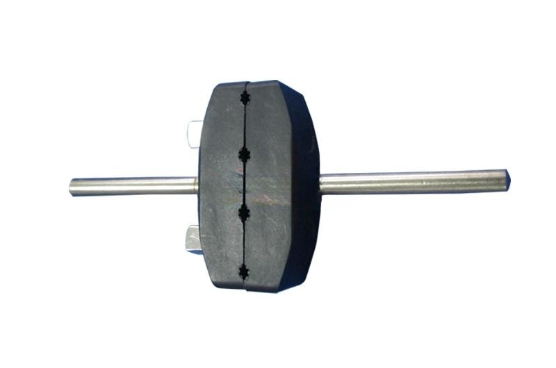 PEEK 4구 강철 바늘 고정 클립