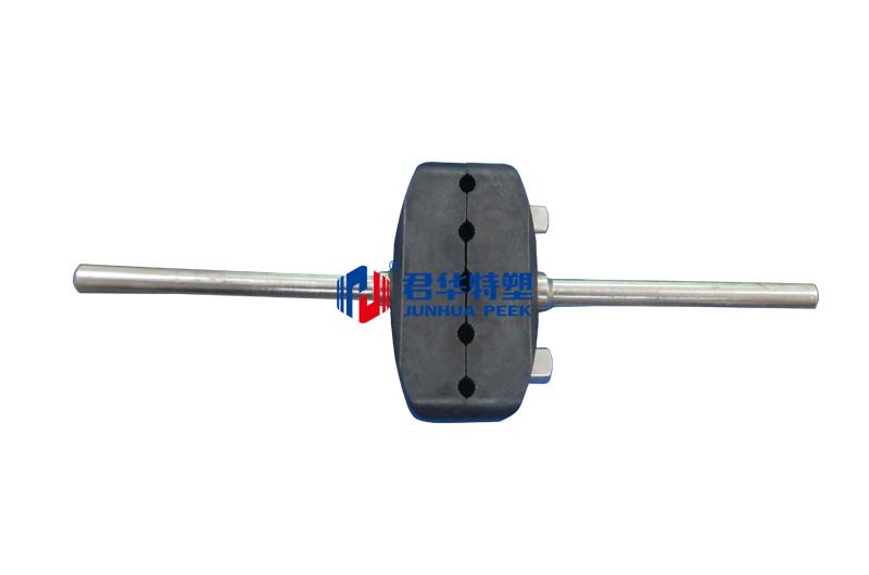 PEEK 오공 강철 바늘 고정 클립