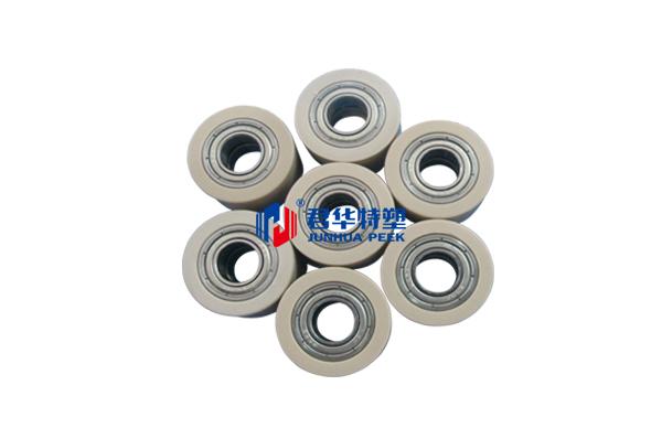 PEEK 고무 코팅 베어링 롤러
