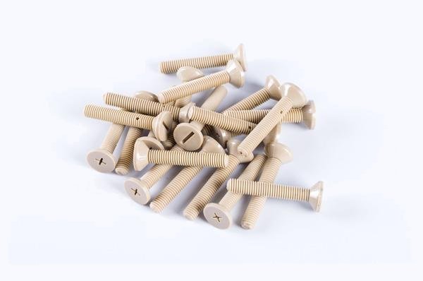 M6 PEEK 라운드 헤드 십자 나사