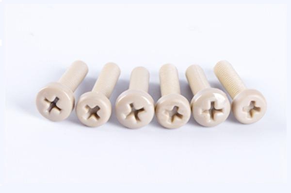 PEEK 라운드 헤드 십자 나사