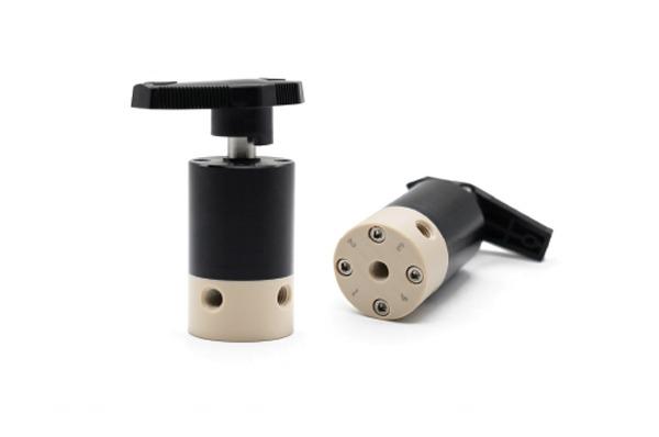 PEEK 수동 스위칭 밸브