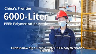 준하오의 6입방미터 PEEK 중합 반응기: 생산 효율성 증대
