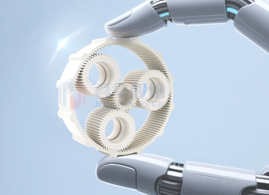 PEEK 기어, 코어리스 컵 모터의 구동 성능을 재정의하다